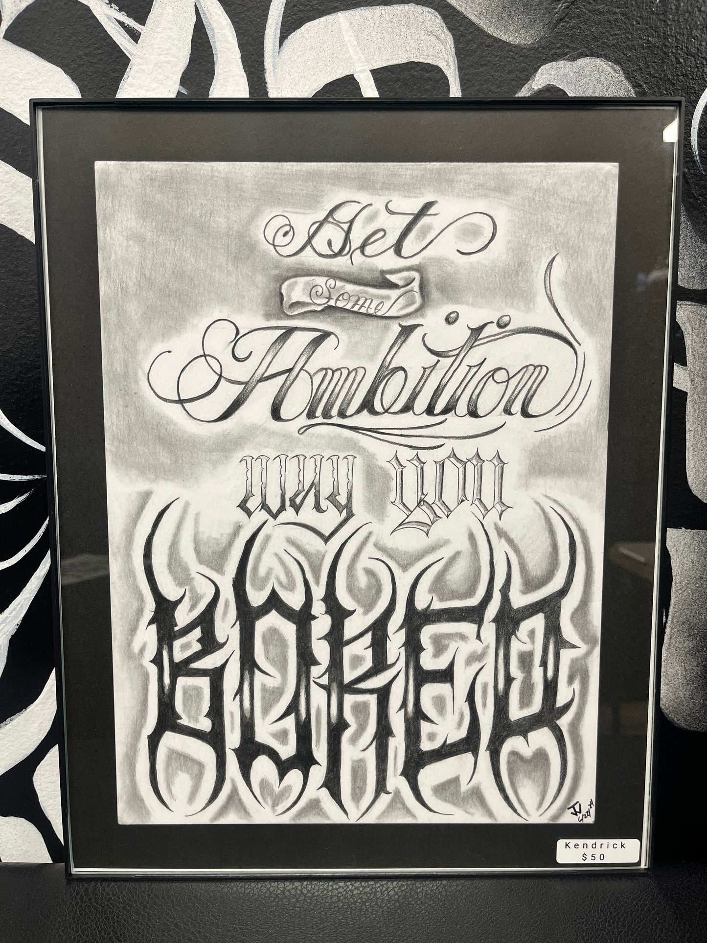 Get some Ambition why you Bored ( Kendrick Lamar)