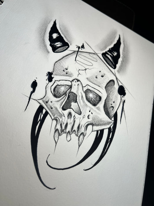 Skate Skully PLEASE READ DESCRIPTION